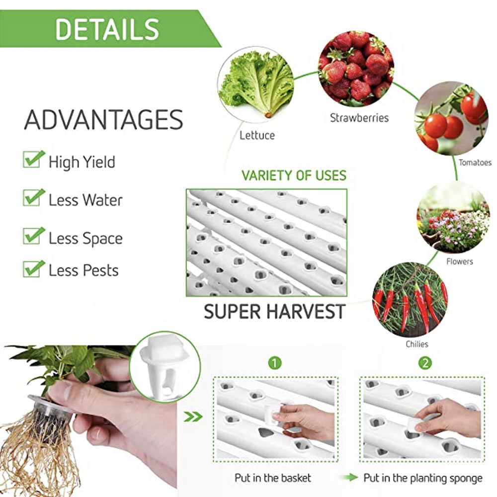 36 Cup NFT Hydroponic Kit: image 3