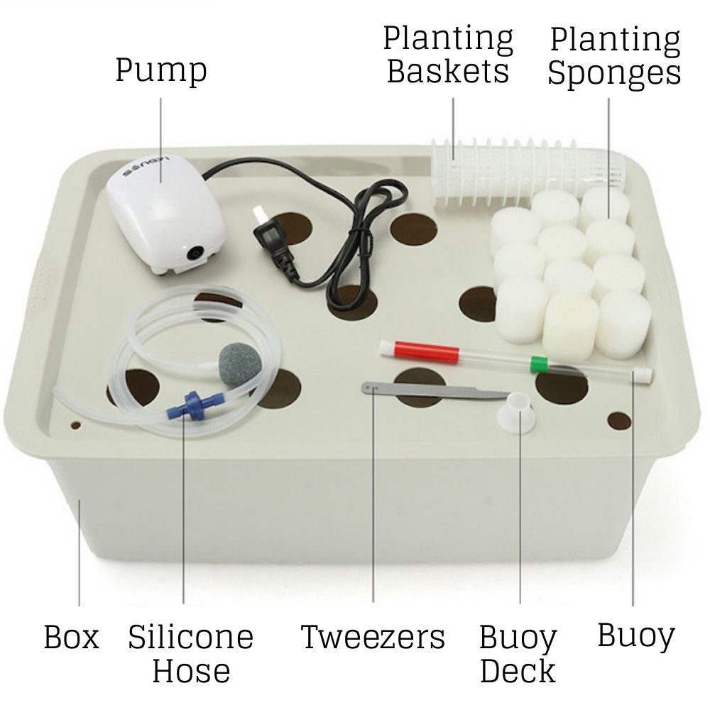 Deep Water Culture Hydroponic System, 11 Cup: image 5